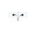 Ergotron LX Dual Monitor Arm, Monitorhalterung(aluminium)