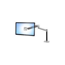 Ergotron LX HD Sitz-Steh-Tischmontage-LCD-Arm, Monitorhalterung(silber/schwarz)