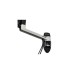 Ergotron LX HD Wallmount Swing Arm, Wandhalterung(silber/schwarz, Schwenkarm für Wandmontage)