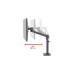 Ergotron NX Monitor Arm, Monitorhalterung(schwarz (matt))