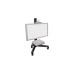 Ergotron Neo-Flex Mobile MediaCenter UHD, Standfuß(schwarz)