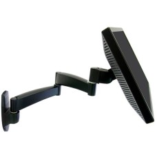 Ergotron Serie 200 Wandmontage, Monitorhalterung(schwarz, 2 Ausleger)