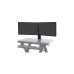 Ergotron WorkFit Dual-Monitor-Kit, Monitorhalterung(schwarz)