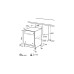 Exquisit EGSP1012-E-030E, Spülmaschine(silber, 60 cm, Outlet)