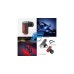FISCHER Fahrrad Akku Leuchten-Set 30 Lux, LED-Leuchte