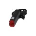 FISCHER Fahrrad Batterie LED-Beleuchtungsset 20 Lux, LED-Leuchte