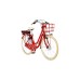 FISCHER Fahrrad CITA Retro 2.0, Pedelec(rot (glänzend), 28