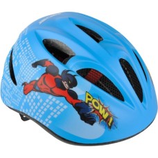 FISCHER Fahrrad Kinder Comic, Helm(blau, Größe S/M, 52 - 55 cm)