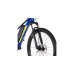 FISCHER Fahrrad Montis 2.1 Junior, Pedelec(blau (glänzend)/gelb, 38 cm Rahmen, 27,5