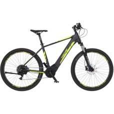 FISCHER Fahrrad Montis 5.0i, Pedelec(grau/gelb, 46 cm Rahmen, 29")