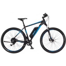 FISCHER Fahrrad Montis EM1724.1, Pedelec(schwarz/blau, 51 cm Rahmen, 29")