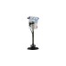 FISCHER Fahrrad Stand-Pumpe Profi, Manometer, Duokopf, Luftpumpe(schwarz/silber, inkl. Adapter)