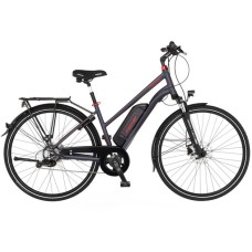 FISCHER Fahrrad Viator 1.0 Damen, Pedelec(anthrazit, 44 cm Rahmen, 28")
