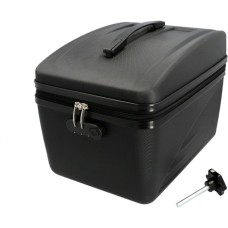 FISCHER Fahrrad isolierte Gepäckträger-Box, Gepäckbox(schwarz)