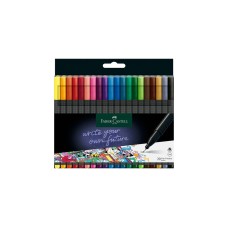 Faber-Castell Grip Fineliner, 0.4, 20er, Set(Kartonetui)