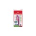 Faber-Castell Scribolino Schulfüller, Linkshänder, brombeer, Füllfederhalter(violett)
