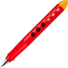 Faber-Castell Scribolino Schulfüller, Linkshänder, rot, Füllfederhalter(rot)