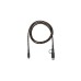 USB-C Stecker(schwarz/gelb, 1,2 Meter, Long Life Cable)