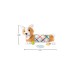 Fisher-Price 3-in-1 Hündchen Spielkissen, Kuscheltier