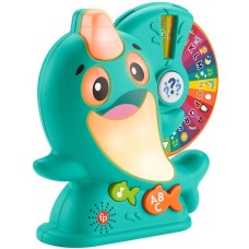 Fisher-Price BlinkiLinkis Glücksrad Narwal, Spielfigur(mehrfarbig)