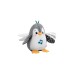 Fisher-Price Flatter & Wackel Pinguin, Kuscheltier(schwarz/weiß)