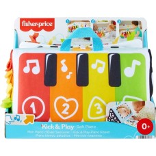 Fisher-Price Kick & Play Piano Kissen, Musikspielzeug(mehrfarbig)