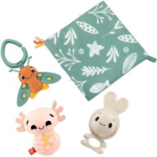 Fisher-Price So Many Senses Gift Set (Sensimals '24), Beißring