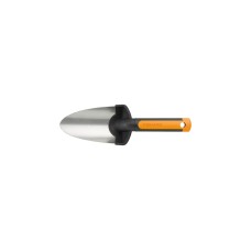 Fiskars Blumenkelle Premium(schwarz/orange, 9cm)