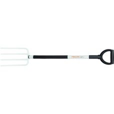 Fiskars Light Spatengabel(schwarz/weiß, 18cm)