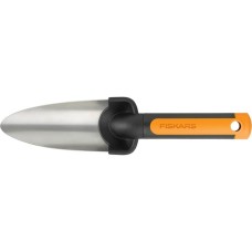 Fiskars Pflanzkelle Premium(schwarz/orange, 7cm)