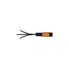 Fiskars QuikFit Kralle, breit, Hacke(schwarz/orange, 9cm)