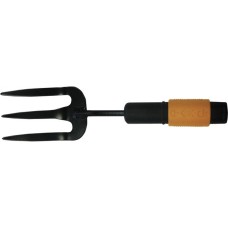 Fiskars QuikFit Pflanzgabel(schwarz/orange, 7,5cm)