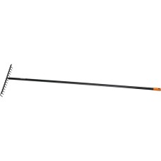 Fiskars Solid Rechen(schwarz/orange, 36cm)