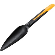 Fiskars Solid Saatgut-Pflanzenkelle(schwarz/orange, 5cm)