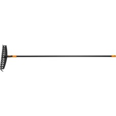 Fiskars Solid Universal-Gartenrechen(schwarz/orange)