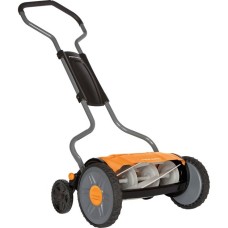 Fiskars StaySharp Plus Spindelmäher(schwarz/orange)