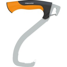 Fiskars WoodXpert Hebehaken, Haken / Packzange(schwarz/orange)