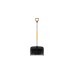 Fiskars X-Series Schneeräumer, Schneeschieber(schwarz/orange)