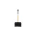Fiskars X-series Teleskop-Schneeräumer, Schneeschieber(schwarz/gelb, 53cm)