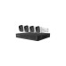 Foscam FNA 108 E B4 2T, Set(schwarz/weiß, FNA108E 8-Kanal NVR, 4x V8EP Kamera)