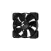 Fractal Design Aspect 12 PWM Black, Gehäuselüfter(schwarz)