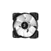 Fractal Design Aspect 12 RGB PWM Black Frame, Gehäuselüfter(schwarz/weiß)