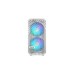 Fractal Design Compact RGB White TG Clear, Tower-Gehäuse(weiß, Tempered Glass)