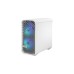Fractal Design Compact RGB White TG Clear, Tower-Gehäuse(weiß, Tempered Glass)
