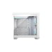 Fractal Design Compact RGB White TG Clear, Tower-Gehäuse(weiß, Tempered Glass)