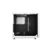 Fractal Design Focus 2 White TG Clear Tint, Tower-Gehäuse(weiß, Tempered Glass)