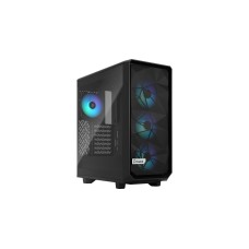 Fractal Design Meshify 2 Compact Lite RGB Black TG Light tint, Tower-Gehäuse(schwarz, Tempered Glass)