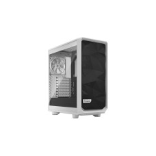 Fractal Design Meshify 2 Compact Lite White TG Clear, Tower-Gehäuse(weiß, Tempered Glass)