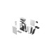 Fractal Design Meshify 2 Compact RGB White TG Clear Tint, Tower-Gehäuse(weiß, Tempered Glass)