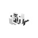 Fractal Design Meshify 2 Compact White TG Clear Tint, Tower-Gehäuse(weiß/schwarz, Tempered Glass)